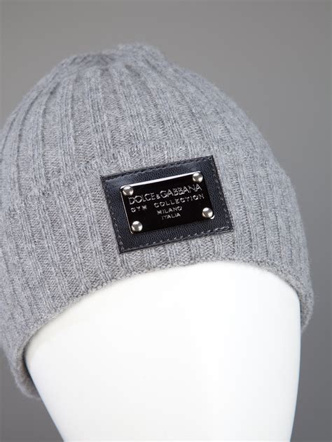 dolce gabbana beanie grey|dolce and gabbana red cap.